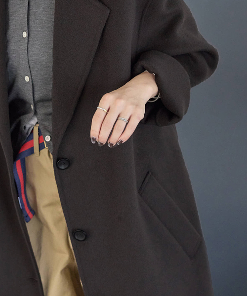 Hamilton Rever ロングコートJOURNAL STANDARD JOURNAL STANDARD（ジャーナルスタンダード）の「Hamilton Rever
