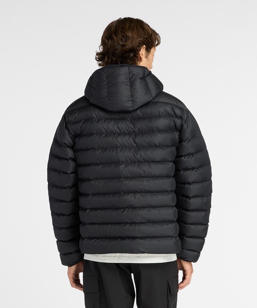 新品未使用 ニューバランス フーデッドパッファー　ジャケット　Lサイズ セール】フーデッドパッファー ジャケット（ブルゾン）｜New Balance