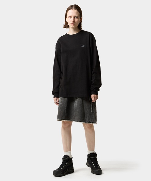 HUF(ハフ)の「HUF eightynine LS TEE(Tシャツ/カットソー・メンズ・ホワイト/ダークグリーン/ネイビー/ブラック・XL/L/M/S/XXL/XS)」の17枚目の写真