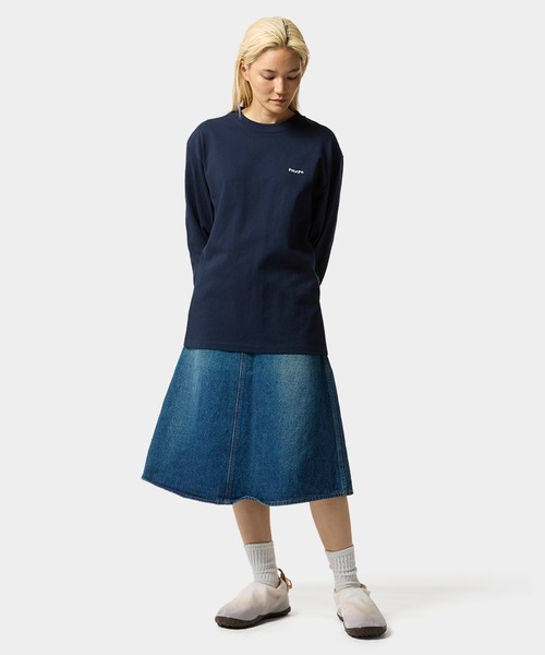 HUF(ハフ)の「HUF eightynine LS TEE(Tシャツ/カットソー・メンズ・ホワイト/ダークグリーン/ネイビー/ブラック・XL/L/M/S/XXL/XS)」の11枚目の写真