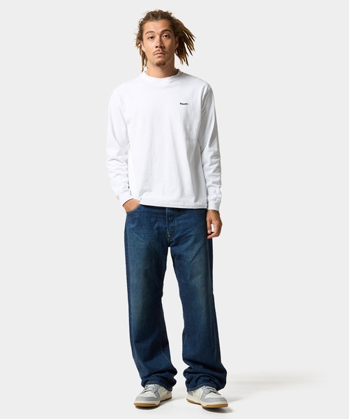 HUF(ハフ)の「HUF eightynine LS TEE(Tシャツ/カットソー・メンズ・ホワイト/ダークグリーン/ネイビー/ブラック・XL/L/M/S/XXL/XS)」の20枚目の写真