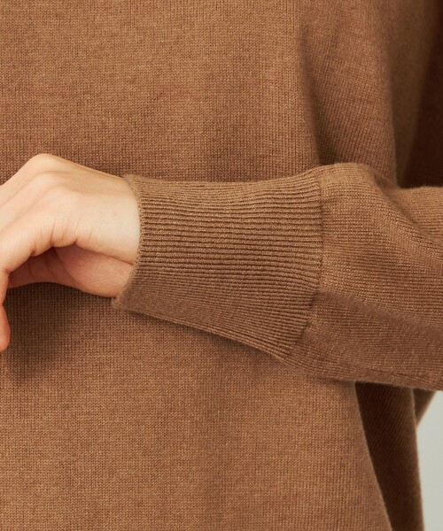 MACKINTOSH PHILOSOPHY（ﾏｯｷﾝﾄｯｼｭ ﾌｨﾛｿﾌｨｰ）の「GREY LABEL コットンウールニットポロ（ニット/セーター・レディース・ブラック/ブルー系その他7/ベージュ系その他4/レッド系その他・2/6）」の13枚目の写真