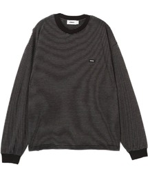 ATMOS / ニット・セーター(厚手)/XXL/コットン/グレー/ma24f-kn018 atmos｜アトモスのニット/セーター通販 - ZOZOTOWN