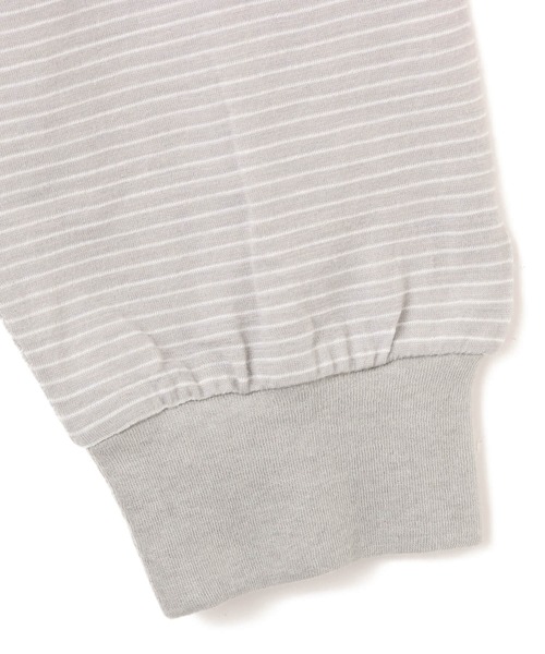 atmos（アトモス）の「atmos Merino Wool Knit Border LS T-Shirt / アトモス メリノウール ニット ボーダー エスエス Tシャツ（ニット/セーター・メンズ・ブラック/ブラウン/グレー・M/L/XL）」の9枚目の写真