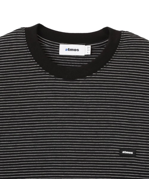 atmos（アトモス）の「atmos Merino Wool Knit Border LS T-Shirt / アトモス メリノウール ニット ボーダー エスエス Tシャツ（ニット/セーター・メンズ・ブラック/ブラウン/グレー・M/L/XL）」の4枚目の写真