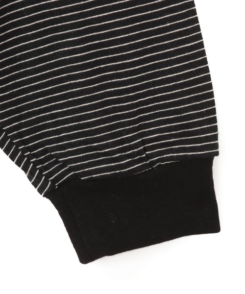atmos（アトモス）の「atmos Merino Wool Knit Border LS T-Shirt / アトモス メリノウール ニット ボーダー エスエス Tシャツ（ニット/セーター・メンズ・ブラック/ブラウン/グレー・M/L/XL）」の5枚目の写真