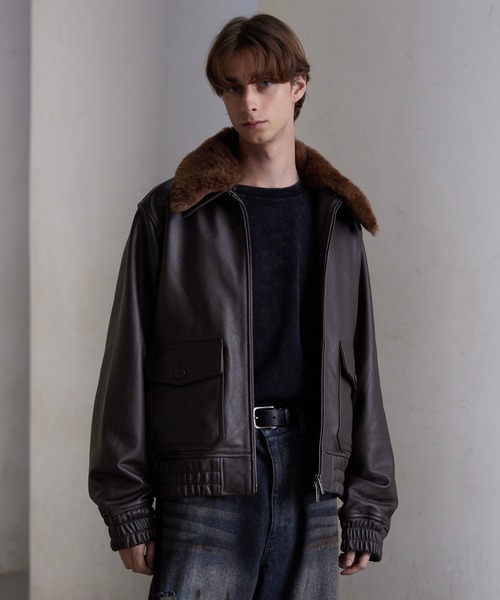 CLEL】Cow Leather G-1 Blouson / 牛革/カウレザー G-1ブルゾン