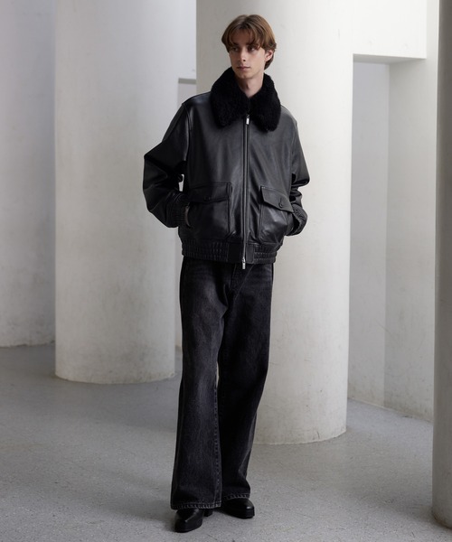 CLEL】Cow Leather G-1 Blouson / 牛革/カウレザー G-1ブルゾン