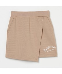 【Rosasen/GOLF】A-Line 膨れジャカード パッチワーク柄スカート