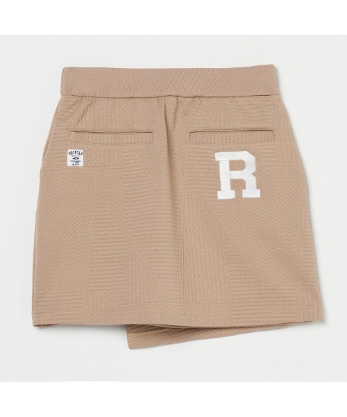 ROSASEN(ロサーセン)の「【Rosasen/GOLF】A-Line 膨れジャカード パッチワーク柄スカート(スカート・レディース・サックスブルー/ベージュ・40/38/42)」の15枚目の写真