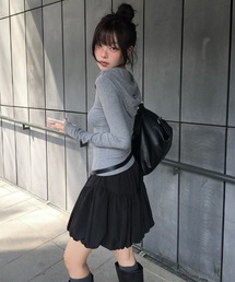 フード付き」に該当するTシャツ/カットソー（長袖）ファッション