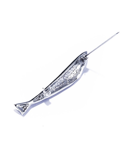 IRIS47(イリスフォーセブン)の「【IRIS 47】fish brooch/フィッシュ ブローチ BO203(ブローチ/コサージュ・レディース・ゴールド/シルバー・FREE)」の6枚目の写真