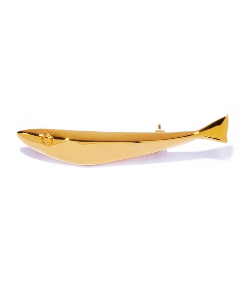 IRIS47(イリスフォーセブン)の「【IRIS 47】fish brooch/フィッシュ ブローチ BO203(ブローチ/コサージュ・レディース・ゴールド/シルバー・FREE)」の7枚目の写真