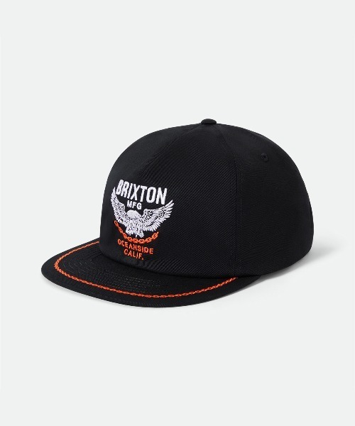 BRIXTON(ブリクストン)の「BRIXTON WALLER HP SNPK / ブリクストン(キャップ・メンズ・ブラック・O/S)」の2枚目の写真
