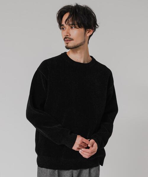 Mountain Research ブラックニットセーター Lサイズ Mountain Research ブラックニットセーター Lサイズ ハイネック