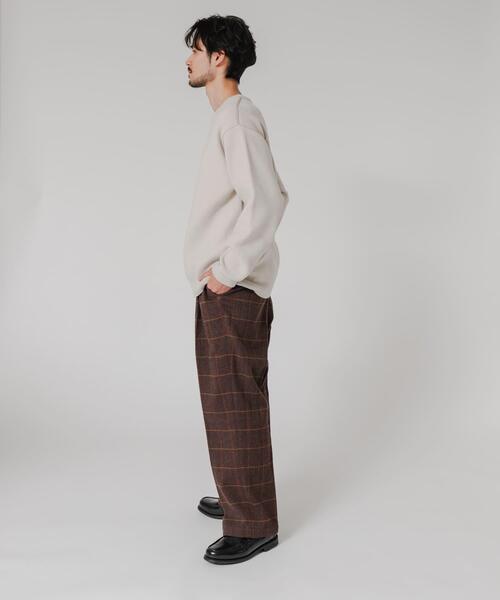 URBAN RESEARCH（アーバンリサーチ）の「モールニットプルオーバー（ニット/セーター・メンズ・アイボリー/グレー/ブラック/グリーン・MEDIUM/LARGE）」の20枚目の写真