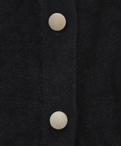 OPAQUE.CLIP（オペークドットクリップ）の「モールニットクルーカーディガン【洗濯機OK】（カーディガン/ボレロ・レディース・ライトグレー/ブラック/ボルドー・40/38/42）」の7枚目の写真