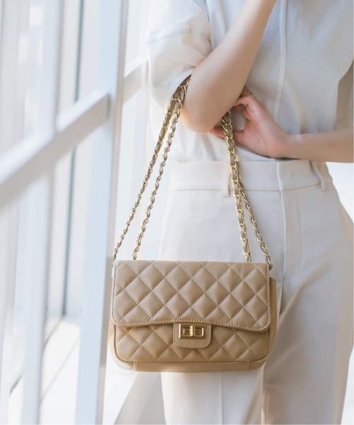 maison-vincent（メゾンヴァンサン）の「《追加》Maison Vincent/メゾンヴァンサン チェーンバッグ（ショルダーバッグ・レディース・ブラック/ベージュ・FREE）」の19枚目の写真