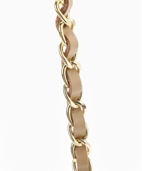 maison-vincent（メゾンヴァンサン）の「《追加》Maison Vincent/メゾンヴァンサン チェーンバッグ（ショルダーバッグ・レディース・ブラック/ベージュ・FREE）」の21枚目の写真