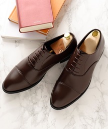 LUGG NAGG（ラグナグ）の「【Stnd works/スタンドワークス】撥水加工 PUレザー 内羽根 ストレートチップ ドレスシューズ（ドレスシューズ）」