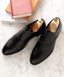 LUGG NAGG（ラグナグ）の「【Stnd works/スタンドワークス】撥水加工 PUレザー 内羽根 ストレートチップ ドレスシューズ（ドレスシューズ・メンズ）」