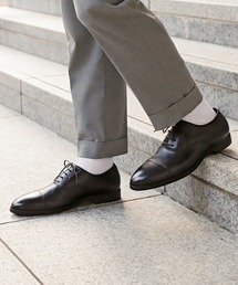 LUGG NAGG（ラグナグ）の「【Stnd works/スタンドワークス】撥水加工 PUレザー 内羽根 ストレートチップ ドレスシューズ（ドレスシューズ）」