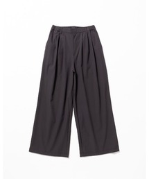 THOUSAND MILE | [L's]LONG WIDE PANTS NY/PU/ロングワイドパンツ【撥水,４WAYストレッチ, UVカット】(その他パンツ)