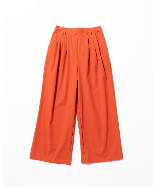THOUSAND MILE（サウザンドマイル）の「[L's]LONG WIDE PANTS NY/PU/ロングワイドパンツ【撥水,４WAYストレッチ, UVカット】（その他パンツ・レディース・レンガ/オリーブ/チャコールグレー/ネイビー/ブラック/カーキ・L/M）」の6枚目の写真