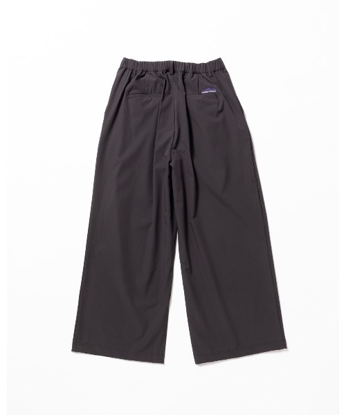 THOUSAND MILE（サウザンドマイル）の「[L's]LONG WIDE PANTS NY/PU/ロングワイドパンツ【撥水,４WAYストレッチ, UVカット】（その他パンツ・レディース・レンガ/オリーブ/チャコールグレー/ネイビー/ブラック/カーキ・L/M）」の8枚目の写真