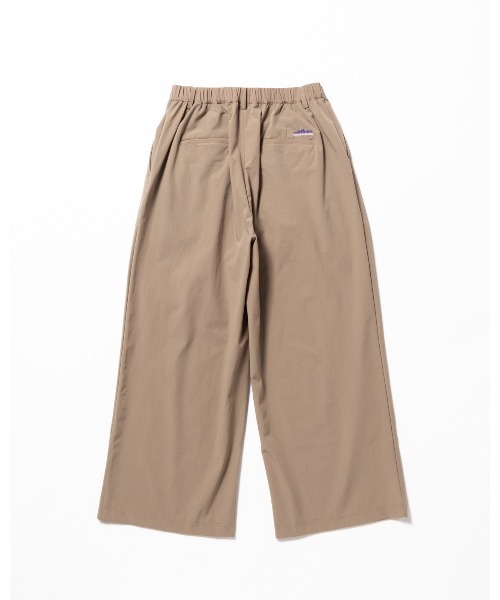 THOUSAND MILE（サウザンドマイル）の「[L's]LONG WIDE PANTS NY/PU/ロングワイドパンツ【撥水,４WAYストレッチ, UVカット】（その他パンツ・レディース・レンガ/オリーブ/チャコールグレー/ネイビー/ブラック/カーキ・L/M）」の10枚目の写真