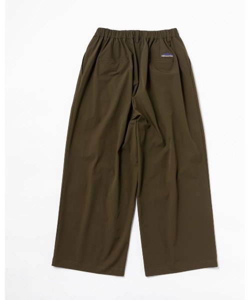 THOUSAND MILE（サウザンドマイル）の「[L's]LONG WIDE PANTS NY/PU/ロングワイドパンツ【撥水,４WAYストレッチ, UVカット】（その他パンツ・レディース・レンガ/オリーブ/チャコールグレー/ネイビー/ブラック/カーキ・L/M）」の9枚目の写真