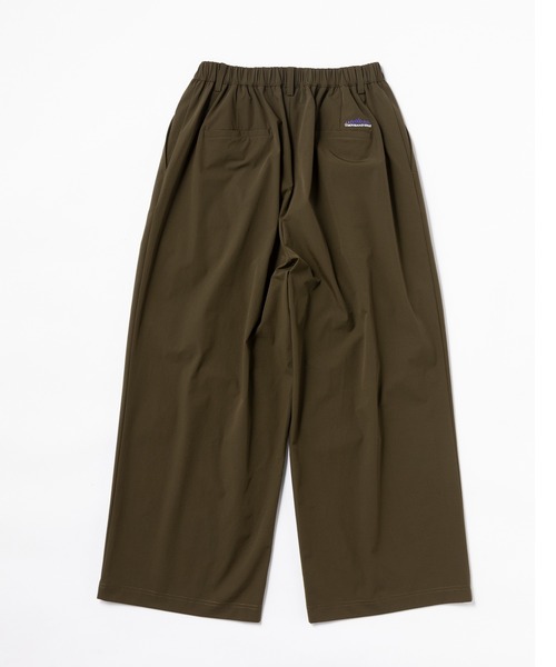 THOUSAND MILE（サウザンドマイル）の「[L's]LONG WIDE PANTS NY/PU/ロングワイドパンツ【撥水,４WAYストレッチ, UVカット】（その他パンツ・レディース・レンガ/オリーブ/チャコールグレー/ネイビー/ブラック/カーキ・L/M）」の20枚目の写真