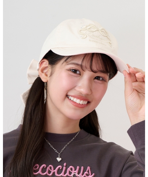 セール】【UV・遮熱・冷感】後ろリボンキャップ（キャップ）｜mezzo