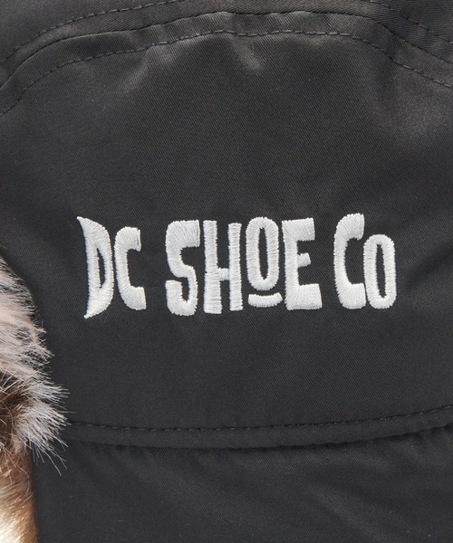 DC SHOES(ディーシーシューズ)の「25 WR PILOT CAP /DCロゴワンポイントアジャスター付きパイロットキャップ(帽子)(キャップ・メンズ・ベージュ系その他/ベージュ系その他2/ブラック×ブラック/ブラック系その他・FREE)」の15枚目の写真