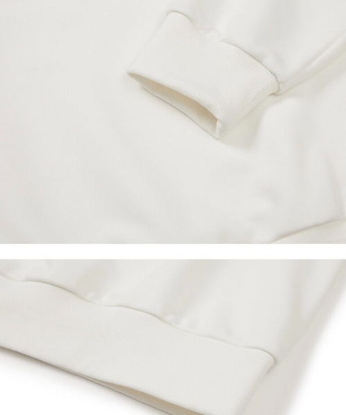ILLIGO(イリゴ)の「【日本未発売/WEB限定】ILLIGO(イリゴ)/アイレット オフショルダー スウェット/BUTTON EYELET OFF-SHOULDER SWEATSHIRT(スウェット・レディース・チャコールグレー/ホワイト/ブラック・FREE)」の19枚目の写真