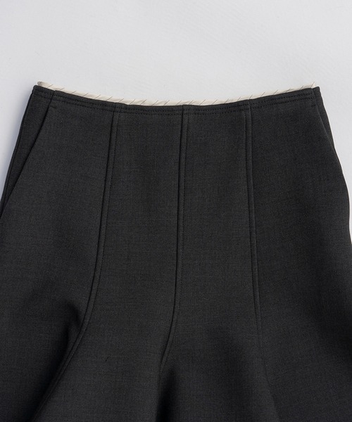 PRANK PROJECT（プランクプロジェクト）の「フォルムフレアスカート / Form Flare Skirt（スカート・レディース・チャコールグレー/ブラック・36/38）」の12枚目の写真