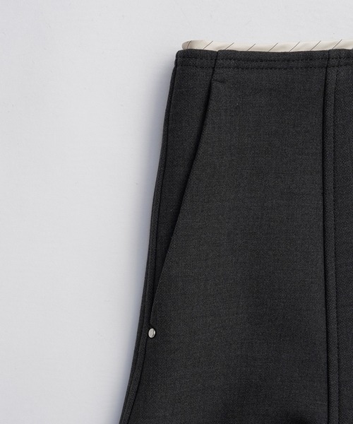 PRANK PROJECT（プランクプロジェクト）の「フォルムフレアスカート / Form Flare Skirt（スカート・レディース・チャコールグレー/ブラック・36/38）」の15枚目の写真