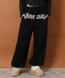 I LOVE anap プリント スウェット パンツ