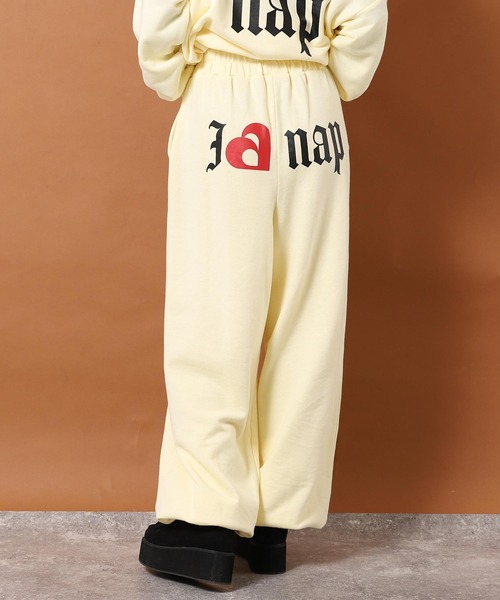 ANAP（アナップ）の「I LOVE anap プリント スウェット パンツ（スウェットパンツ・レディース・ブラック/グレー/ライトイエロー・F）」の15枚目の写真