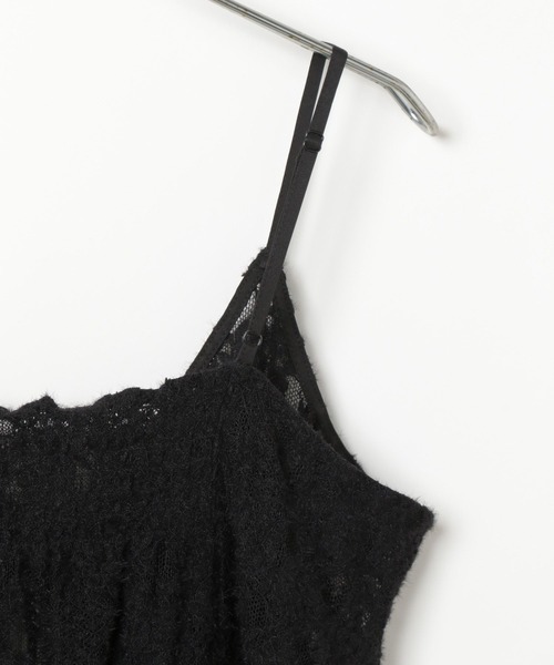 PAGEBOY（ページボーイ）の「イレヘムレースキャミワンピース（チュニック・レディース・オフホワイト/ブラック・FREE）」の11枚目の写真