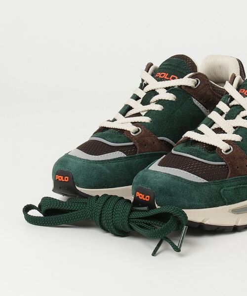 POLO RALPH LAUREN（ポロ ラルフ ローレン）の「ポロ ラルフ ローレン TRACKSTR 250 トラックスター 250  スニーカー（スニーカー・レディース・グリーン系その他・50/60/70/40）」の6枚目の写真
