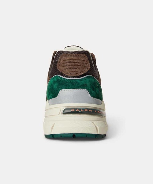 POLO RALPH LAUREN（ポロ ラルフ ローレン）の「ポロ ラルフ ローレン TRACKSTR 250 トラックスター 250  スニーカー（スニーカー・レディース・グリーン系その他・50/60/70/40）」の4枚目の写真