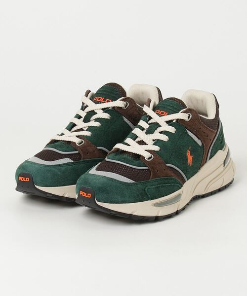 POLO RALPH LAUREN（ポロ ラルフ ローレン）の「ポロ ラルフ ローレン TRACKSTR 250 トラックスター 250  スニーカー（スニーカー・レディース・グリーン系その他・50/60/70/40）」の5枚目の写真