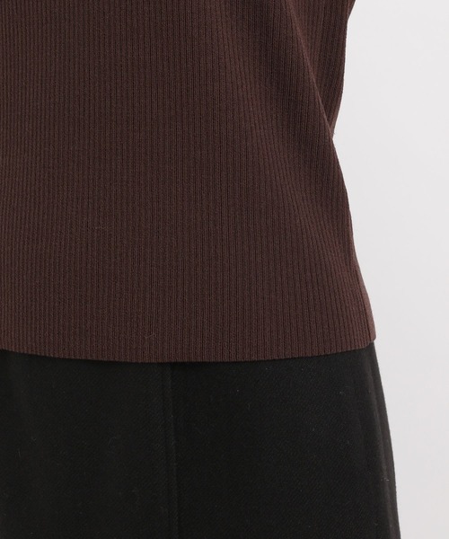 Andemiu（アンデミュウ）の「ソデレースニット603820（ニット/セーター・レディース・アイボリー/ブラック/ブルー/ブラウン/ライトグレー・FREE）」の12枚目の写真