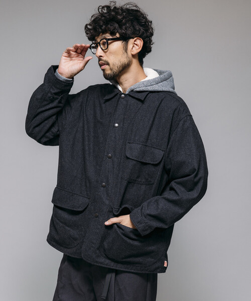 セール】HINSON/ヒンソン ウールハンティングジャケット/カバーオール