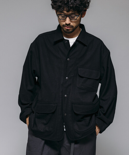 セール】HINSON/ヒンソン ウールハンティングジャケット/カバーオール