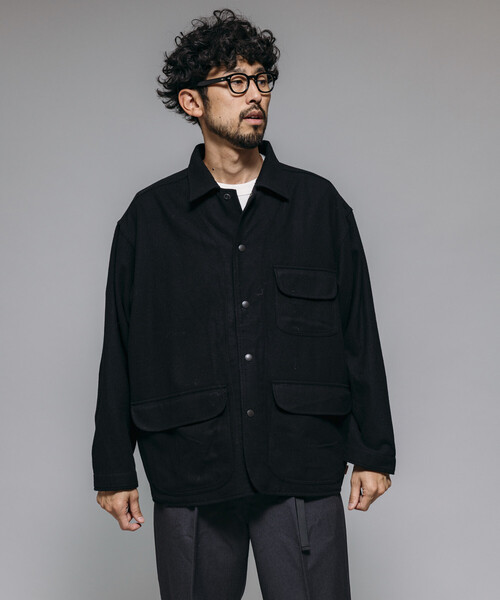 セール】HINSON/ヒンソン ウールハンティングジャケット/カバーオール