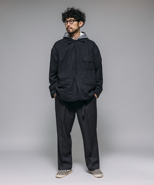 セール】HINSON/ヒンソン ウールハンティングジャケット/カバーオール