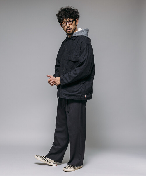 セール】HINSON/ヒンソン ウールハンティングジャケット/カバーオール