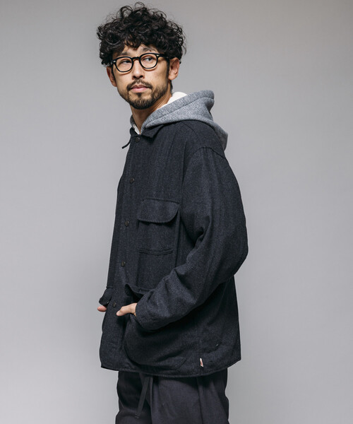 セール】HINSON/ヒンソン ウールハンティングジャケット/カバーオール